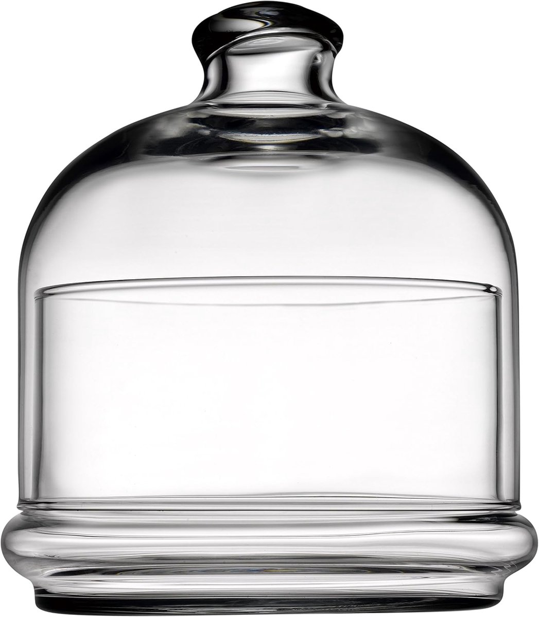Glazen Braadpan - Glazen Pot - Keuken Opslag - Vaatwasserbestendig - 12x12x15 cm - Transparant
