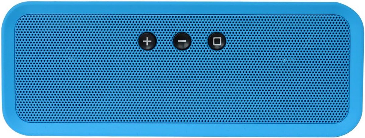 Bluetooth luidspreker - Draagbare speaker - Muziek luisteren - Handsfree functie - 16 x 4.5 x 6 cm - Blauw