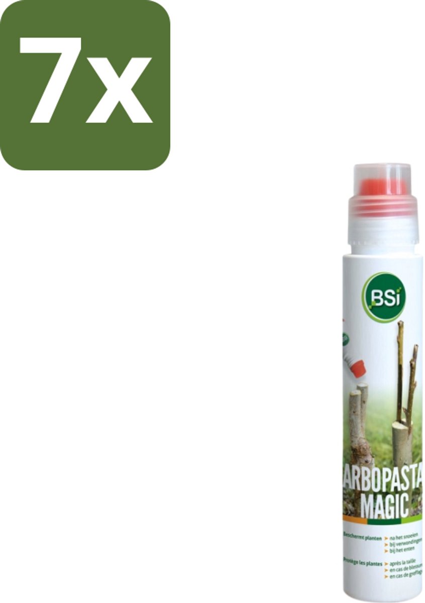 BSI – Arbopasta Magic – Elastisch Wondafdekmiddel – Voor Planten & Bomen - Bulkverpakking - 7 stuks