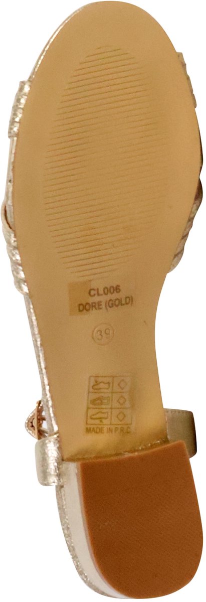 Sandalen met hak