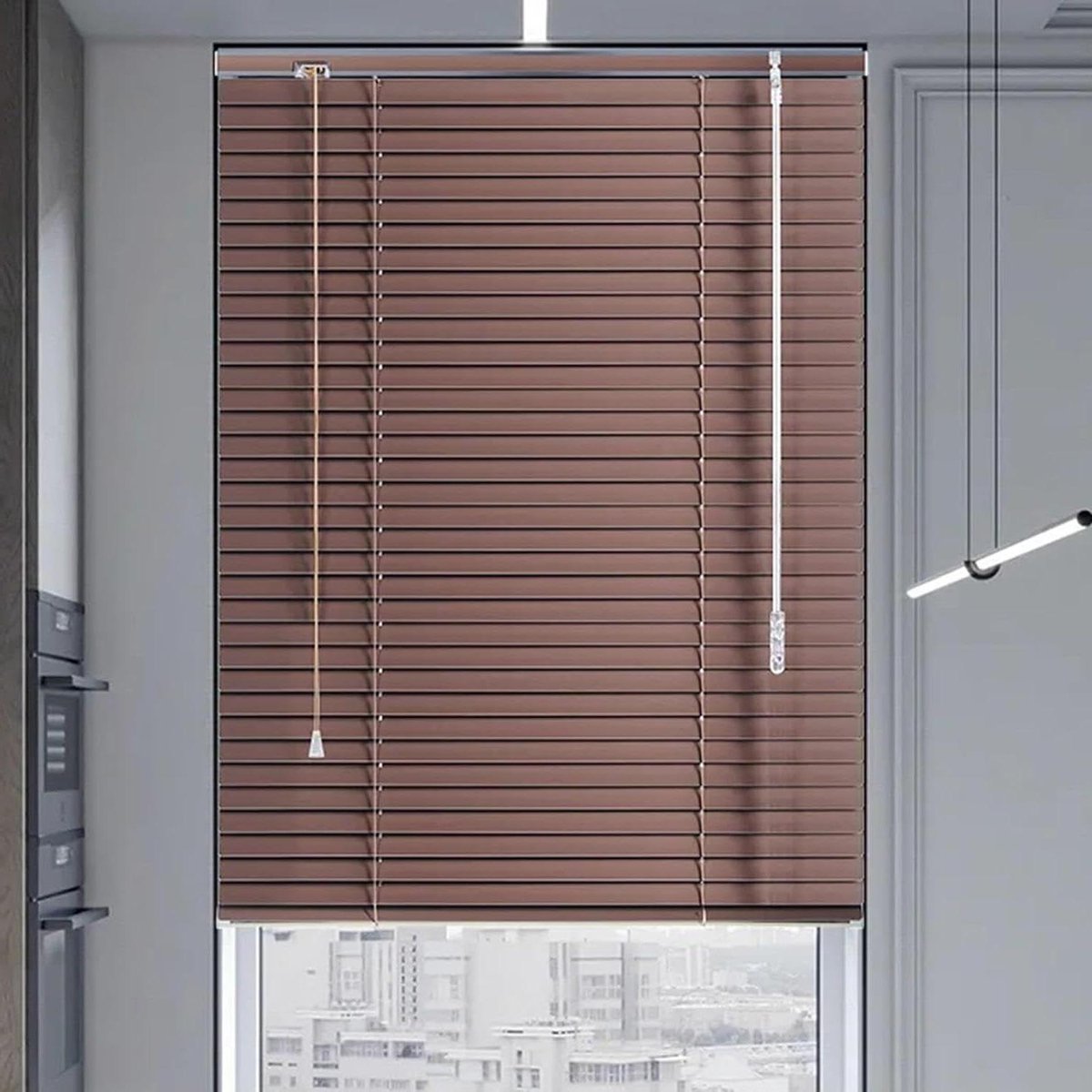 Aluminium Jaloezieën - Horizontale Gordijnen - Privacy en Zonwering - 25mm Lamellen - 95x1