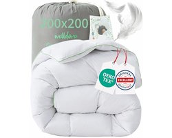 Dons- en verendekbed 200x200 cm - Luxe hotelcomfort met natuurlijke vulling