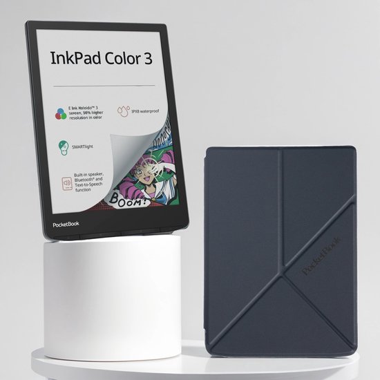 PocketBook InkPad Color 3 + Origami Shell Cover - Voordeelbu ... - cover