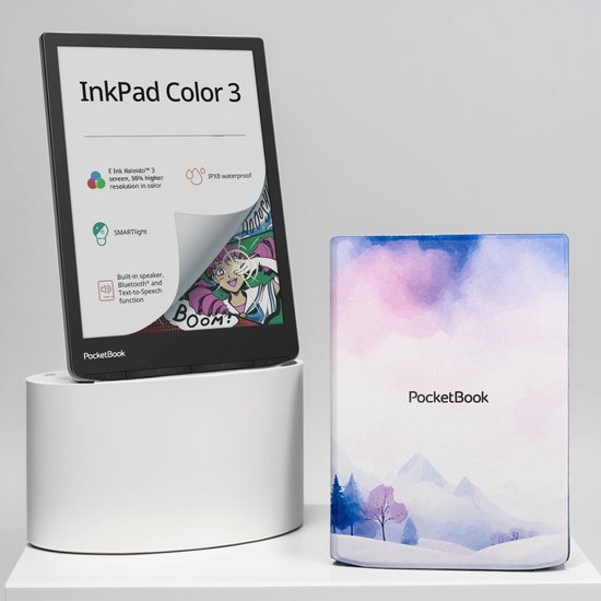 PocketBook InkPad Color 3 + Wintertime Flip Cover - Voordeel ... - cover