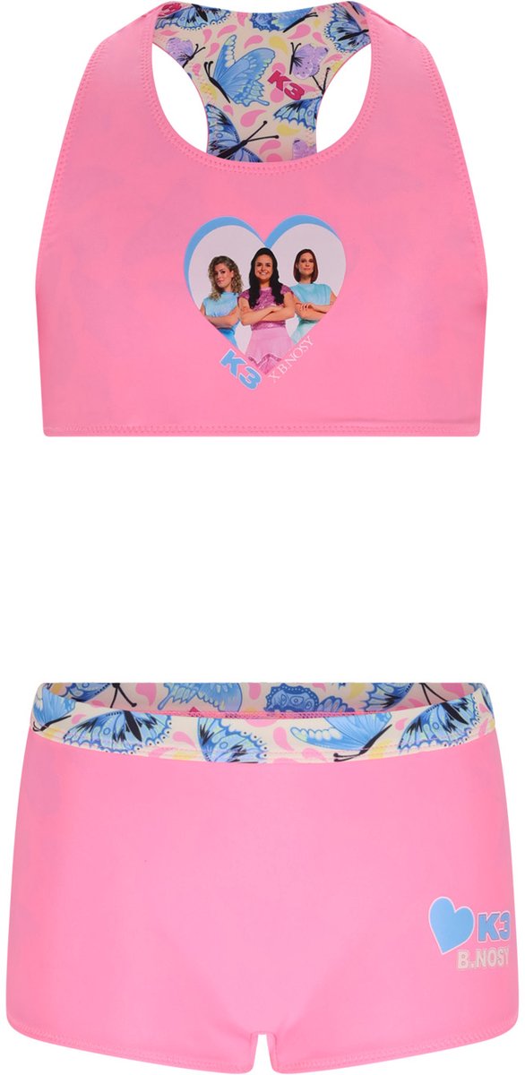 B.Nosy K3 Bikini roze Y604-5055-164 Sachet Pink
