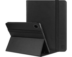 Rosso Element Hoes Geschikt voor OnePlus Pad Go 2 | Book Case | Volledige bescherming | Elastische band | Sleep/Wake functie | Met Penhouder | Verstelbare standaard | Zwart