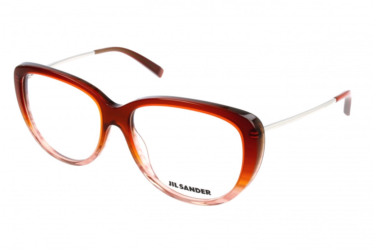 Jil Sander J4003 Chocolate rosÉ gradient 55/15/140 WOMAN Brilmonturen