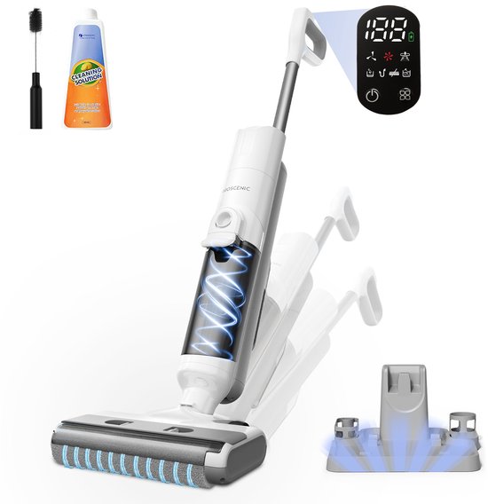 Proscenic F10 Ultra - 3-in-1 Draadloze Stofzuiger - 350W - Proscenic - €179,99