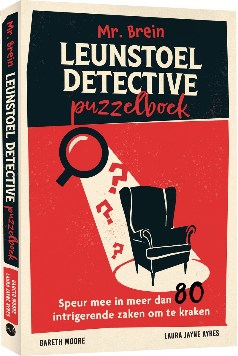 Mr. Brein Leunstoel Detective Puzzelboek