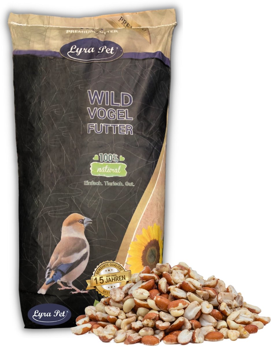20 kg Lyra Pet® Pinda pitten gemengd geblancheerd en met schil