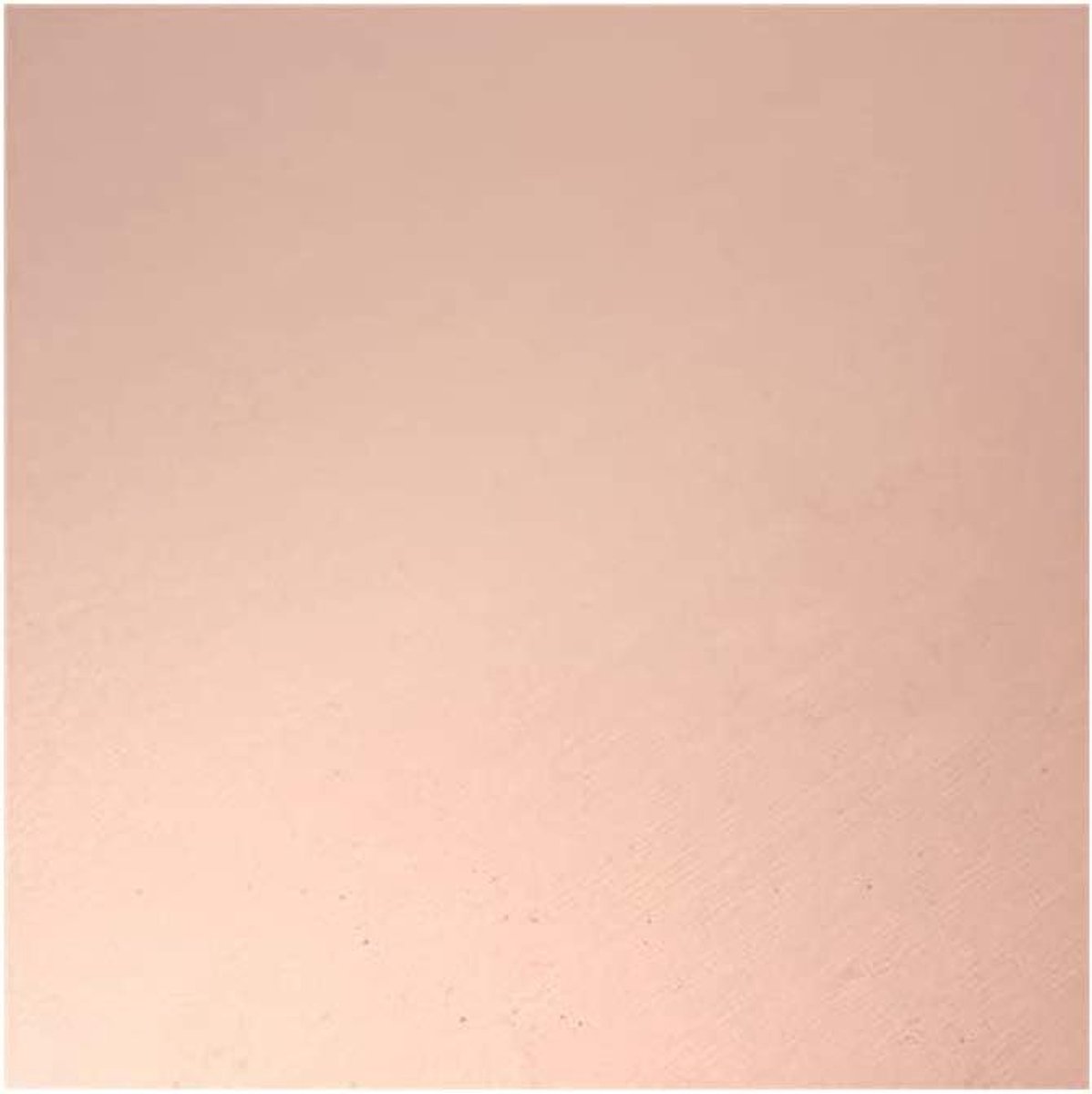 Koperen Plaat - Massief Metaal - Hobby Projecten - 99.9% Zuiverheid - 100x100x0.8Mm - Koperkleur