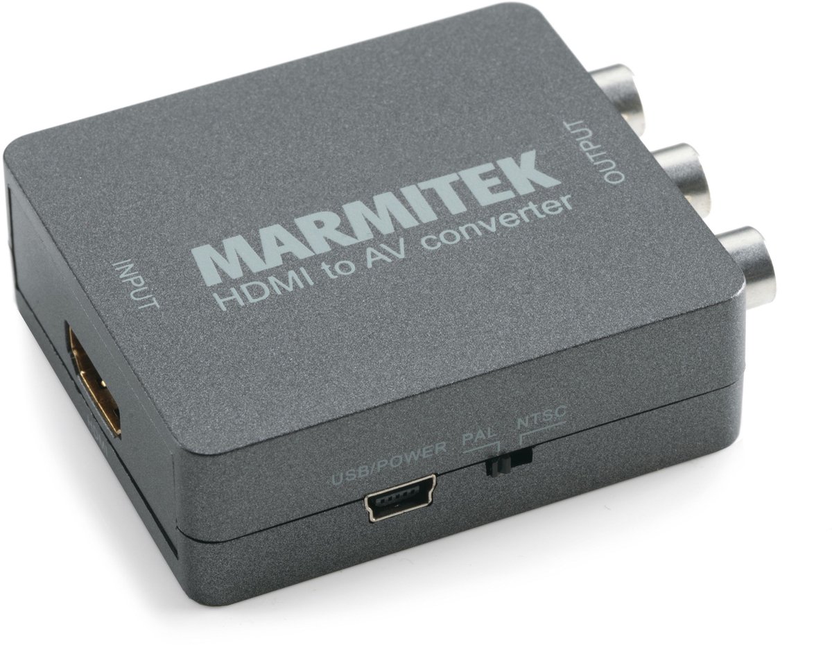 Marmitek Connect HA13 AV Converter [HDMI - Composite cinch, SCART] 720p/1080p Marmitek Connect HA13