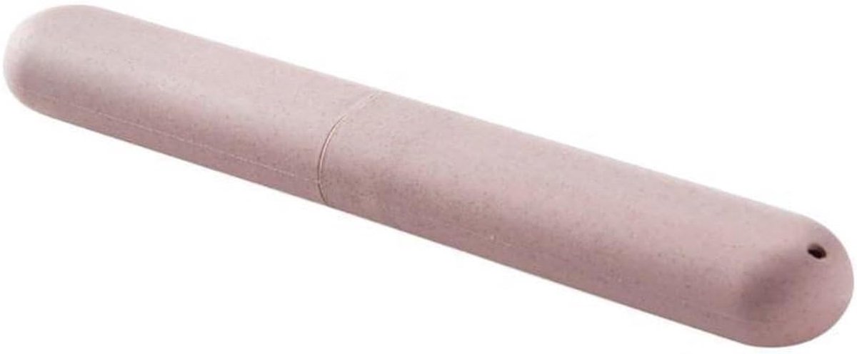 Tandenborstel Koker - Reis Beschermer - Hygiënisch Reizen - Gemaakt van Tarwe Stro - 2 x 2 x 2 cm