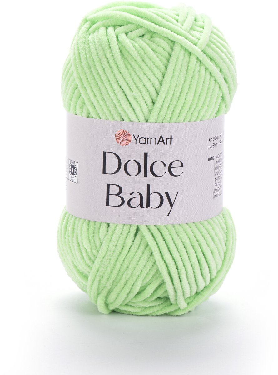 YarnArt - Dolce Baby - Chenille Babygaren - 100% Micropolyester - 50g - 85m - Kleur 850