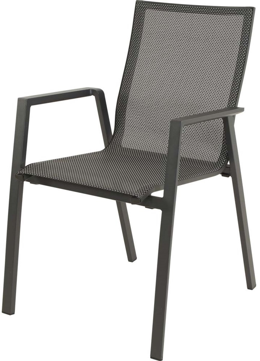 Lesli Living - Bistrostoel Tarragona - Grijs - 56x65x88cm
