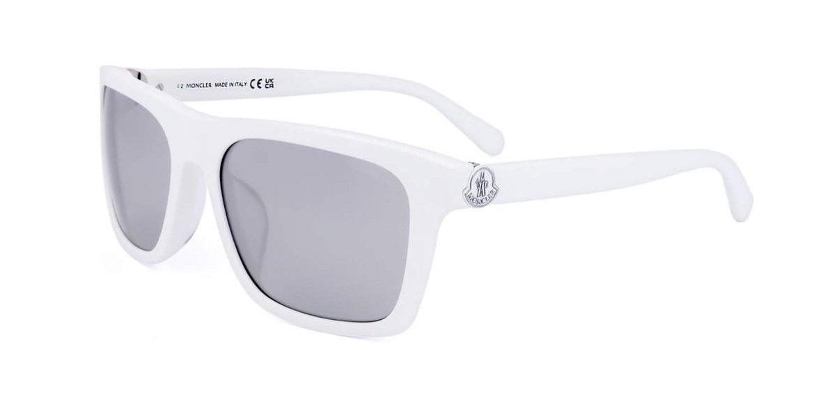 Moncler ML0285 F White 58/18/140 MAN Zonnebrillen