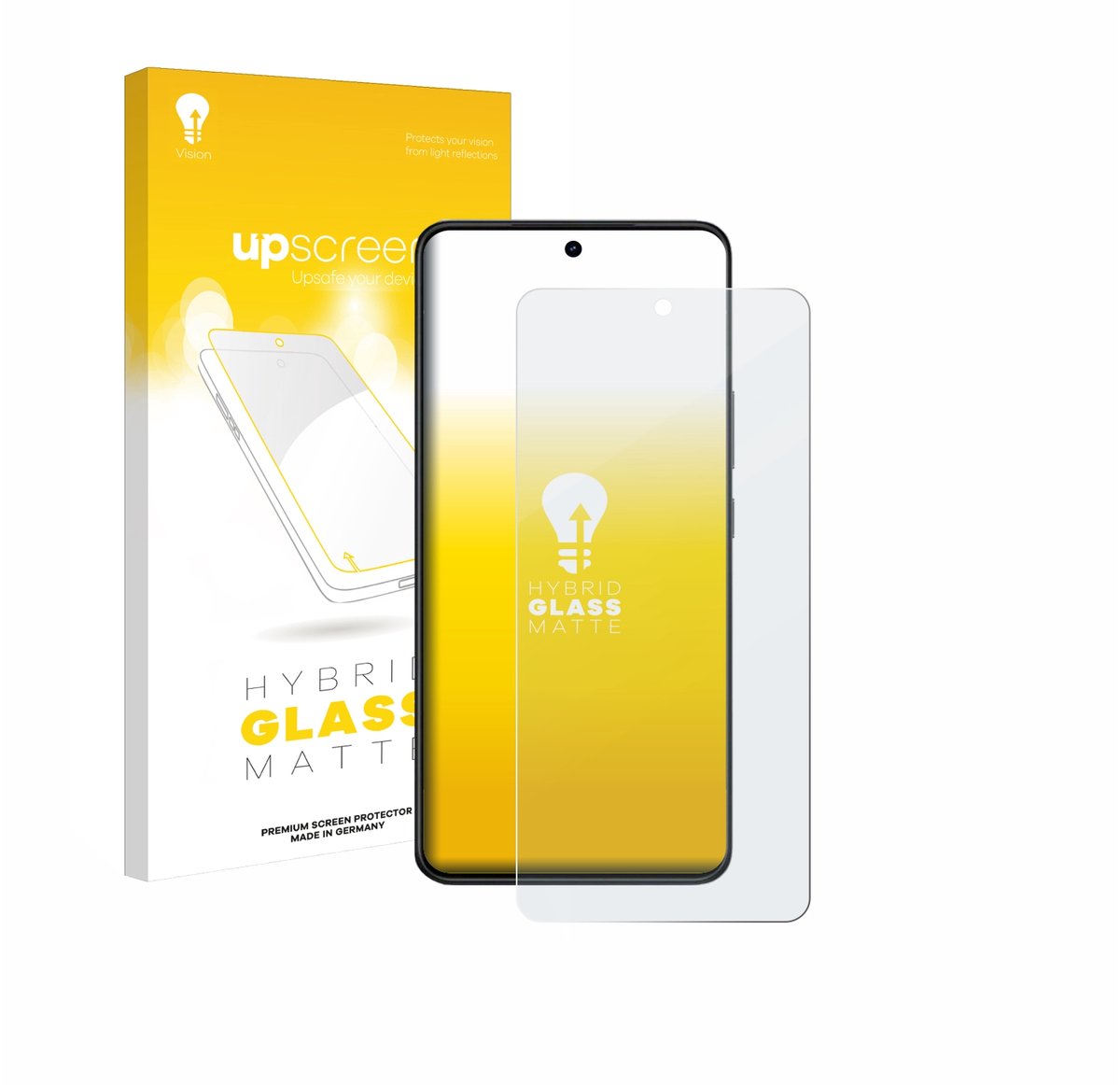 upscreen - Screenprotector voor Vivo V60 Lite 5G - Folie Beschermfolie Beschermglas matte