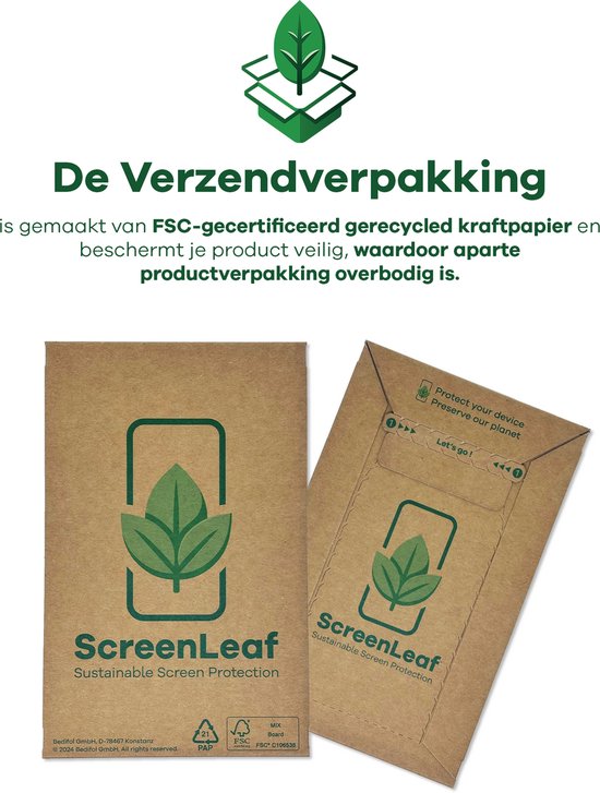 ScreenLeaf - Protecteur d'écran pour téléphone Nothing (1) - Film de protection d'écran durable Film de protection transparent (2 pièces)