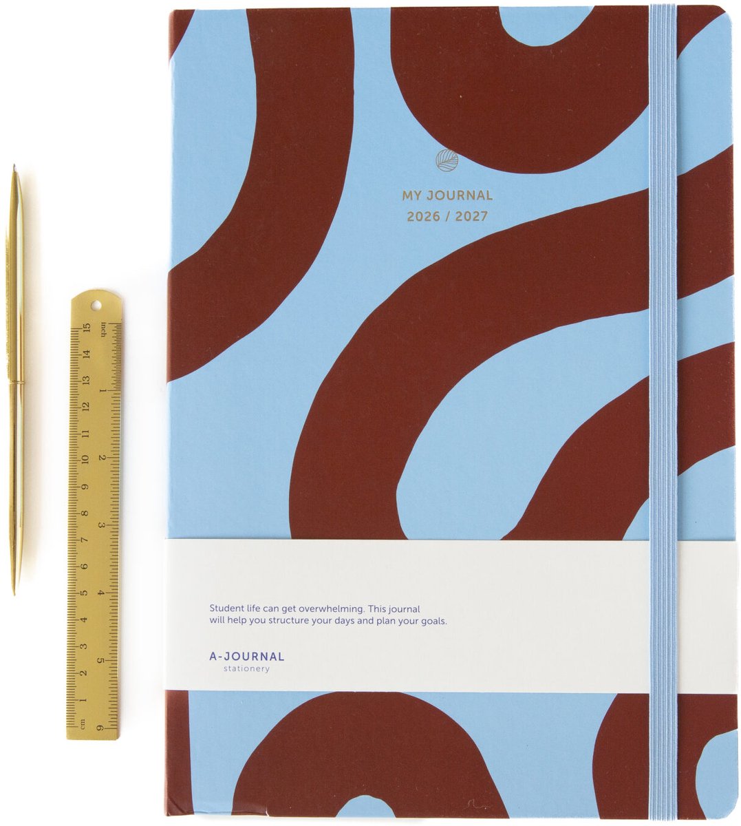 A-Journal - Schoolagenda 2026/2027 - Flow - A4 - harde kaft — cadeau in Kalenders & Planners - foto 2