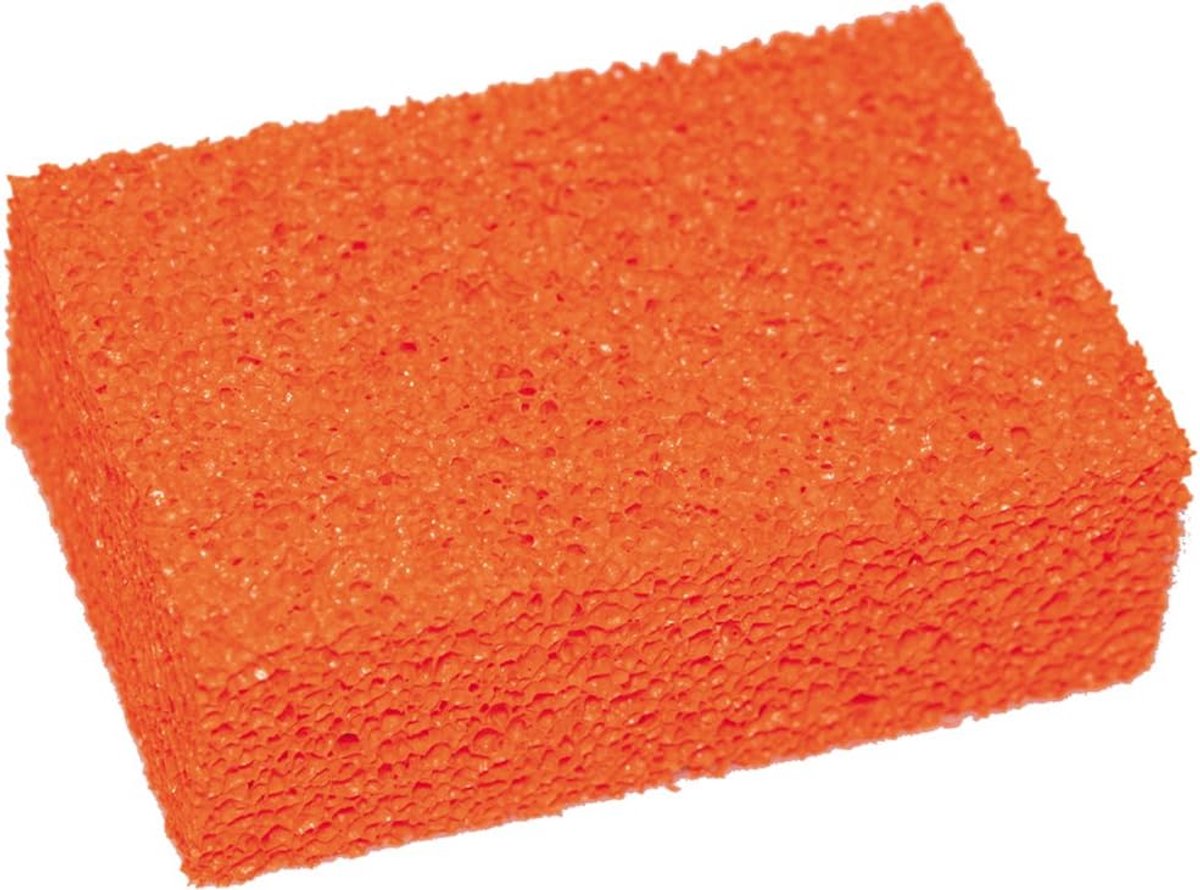 Tegelspons - Sponsrubber - Tegels Reinigen - Duurzaam Schuim - 150x100x50mm - Rood