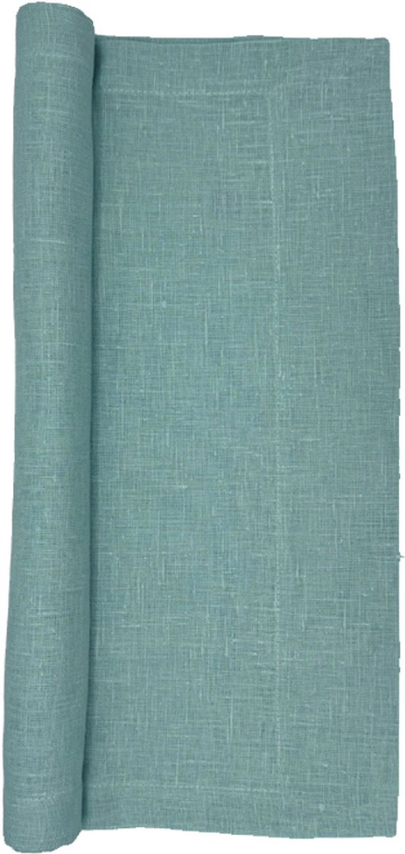 Maya tafelloper turquoise 50 x 160 - set van 2
