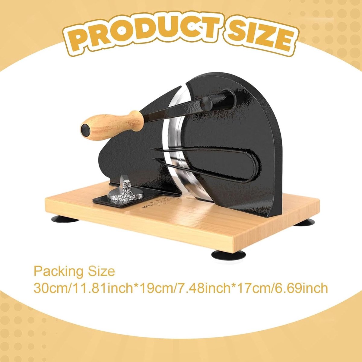 Handmatige Broodsnijder - Brood Slicer - Uniforme Plakjes - Verstelbare Breedte - 30 x 20 x 19 cm