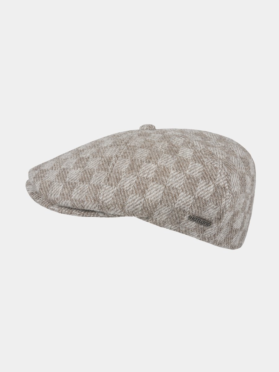 Evron - Wollen flat cap - Beige