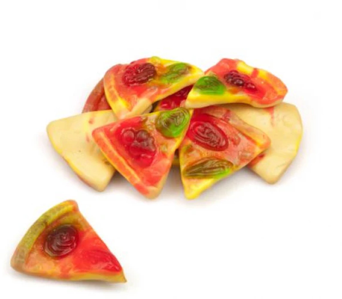 Damel Pizza – Gumsnoep Pizza – Fruitig – Zacht – 1 Kilo Grootverpakking