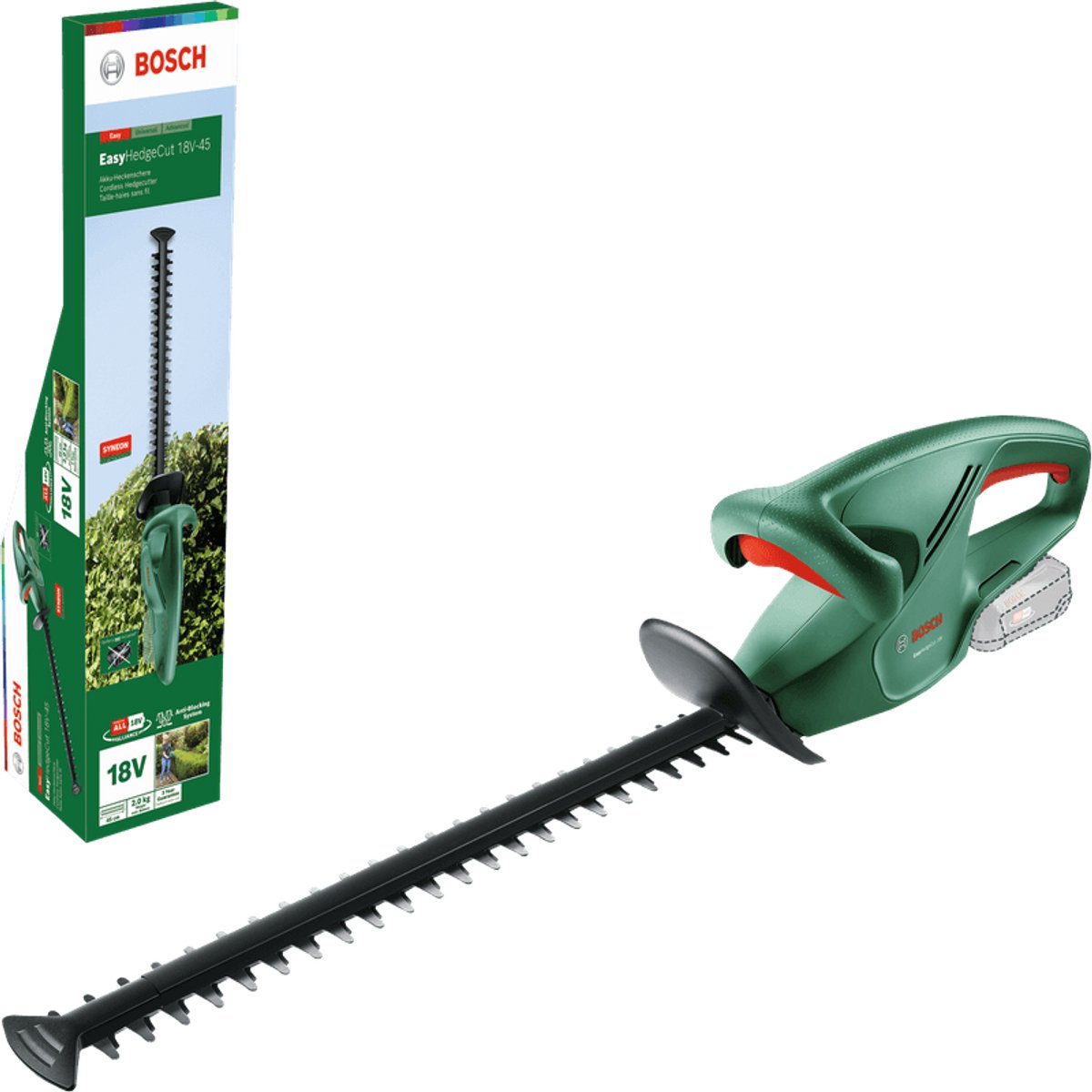 Bol.com Bosch EasyHedgeCut 18-45 Heggenschaar - Zonder 18 V accu en lader aanbieding
