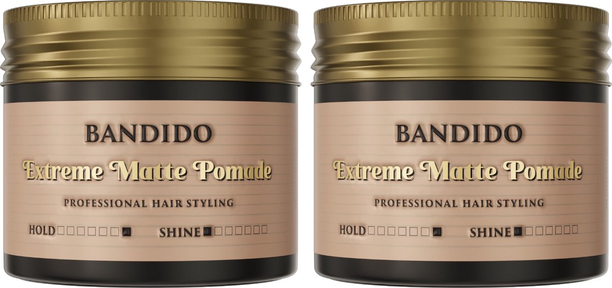Bandido Extreme Matte Pomade 125 ml 2x