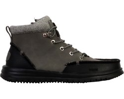 Hey Dude Classic Bradley - Veterschoenen - Synthetische Cholewka - Elatische Veters - Wełniana Flanelowa Voering