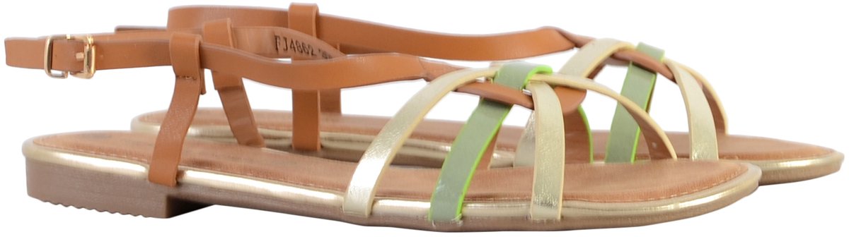 Platte sandalen