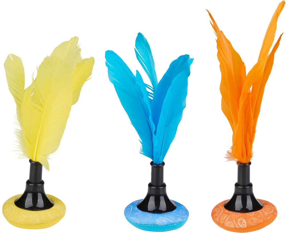 Foot shuttle with feather 3as