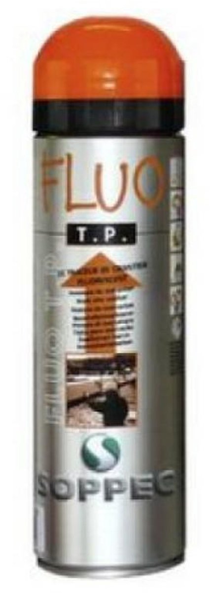 Soppec Fluo TP fluorescerende markeerverf, oranje, 500 ml