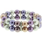Bracelet de perles colorées Behave