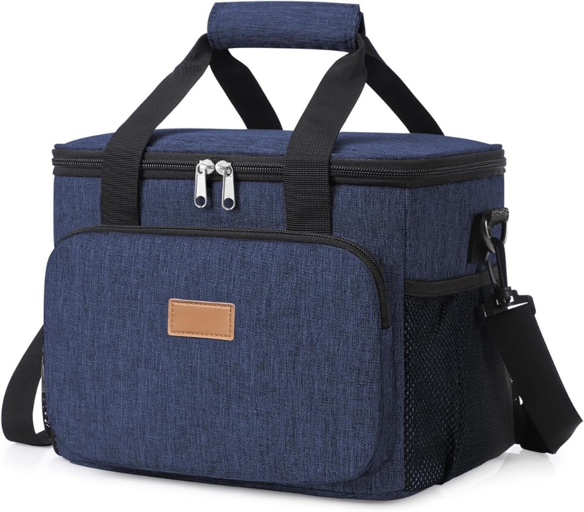 Picknicktas - Picknickmand - Lunchtas - Lunch Bag - Koeltas - Koelrugtas - Koelrugzak - Cooler Bag - Thermotas - 9L - Donkerblauw - van Imperatoris