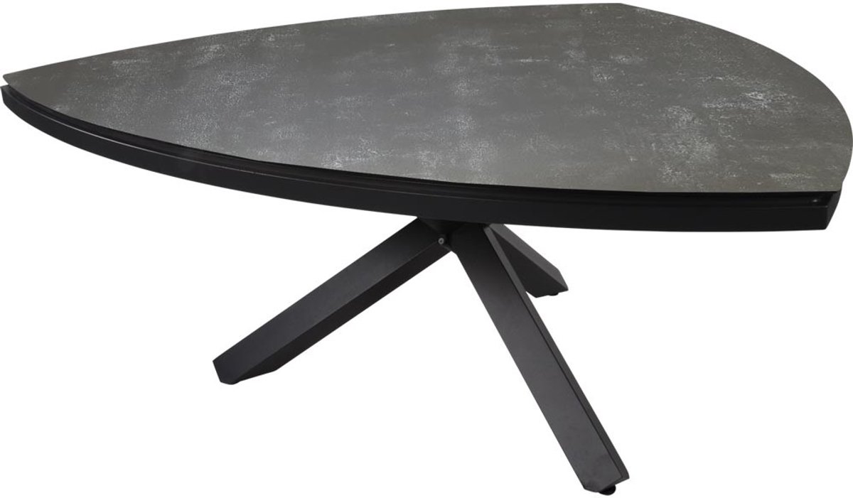 Lesli Living - Tuintafel Mojito - Antraciet - 170x170x74cm