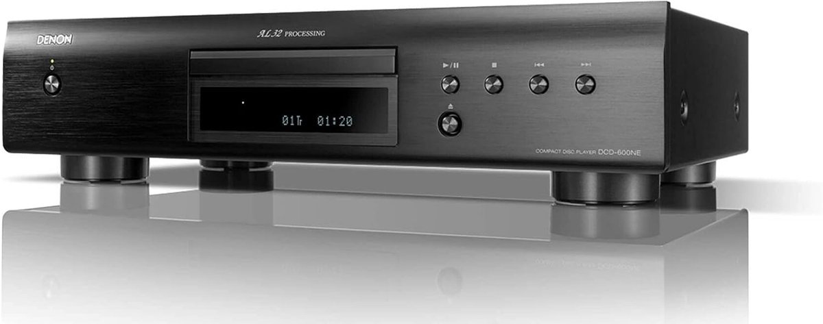 CD Speler - Muziekspeler - Muziek Afspelen - AL32 Processing - 43.4 x 10.7 cm - Zwart