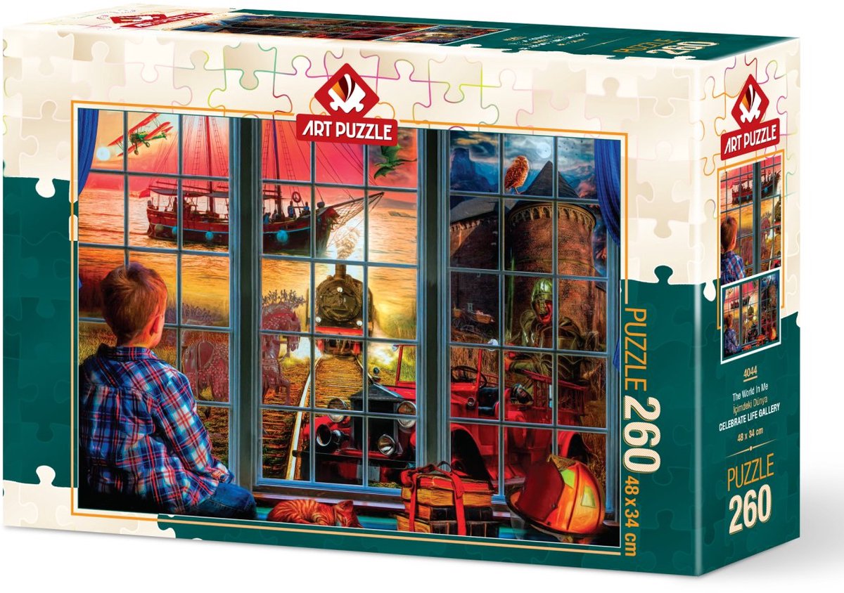 Art Puzzle The World in Me – Legpuzzel – 260 stukjes – 48 x 34 cm