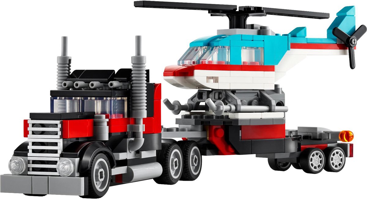 LEGO Creator 3in1 Truck met helikopter - 31146 — afbeelding 11