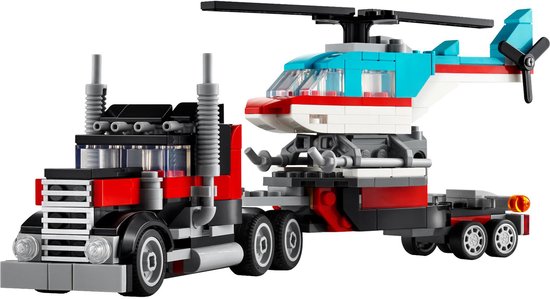 LEGO Creator 3in1 Truck avec hélicoptère - 31146