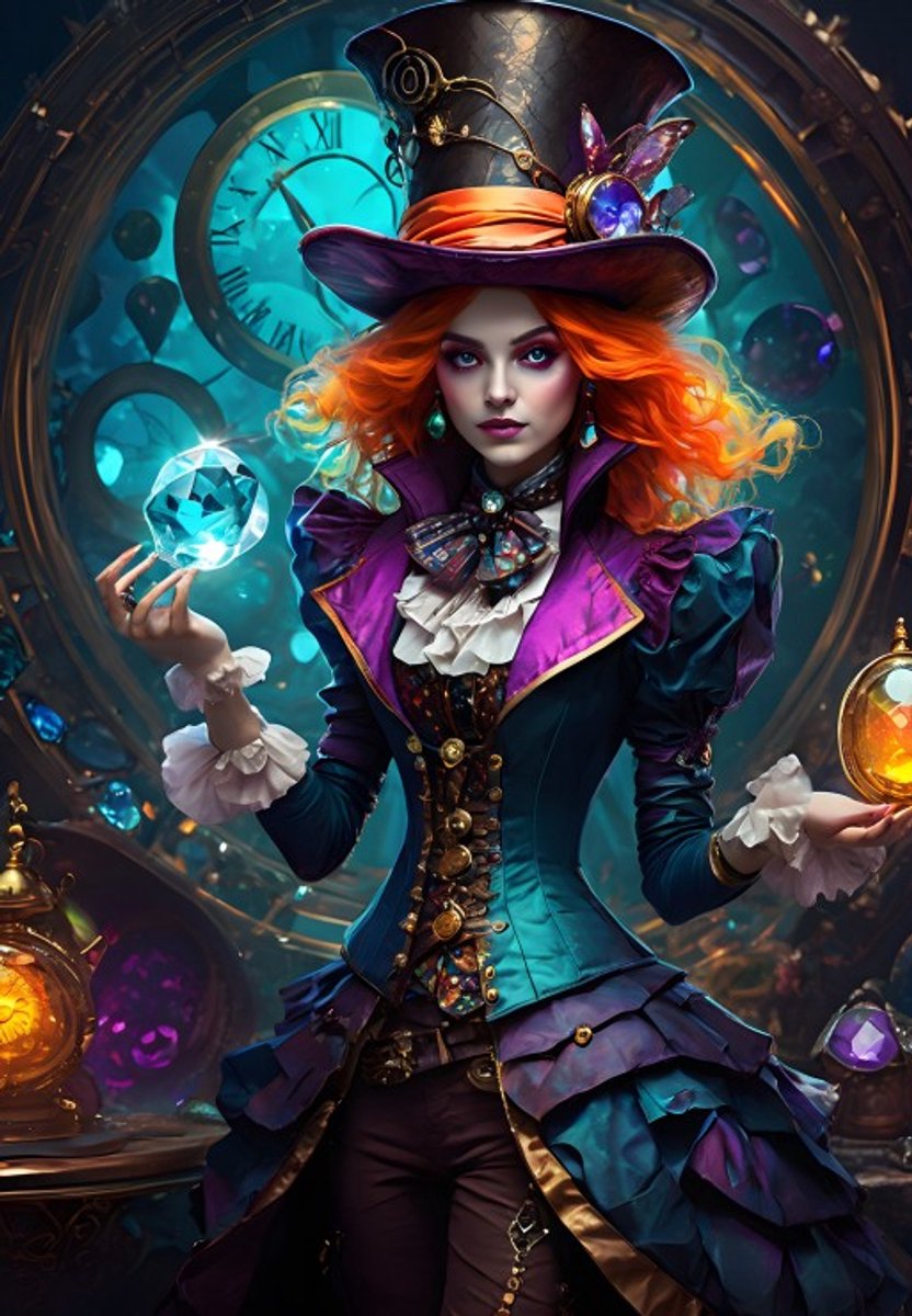 Bluebird Puzzle legpuzzel victoria - steampunk collection - 1000 stukjes.