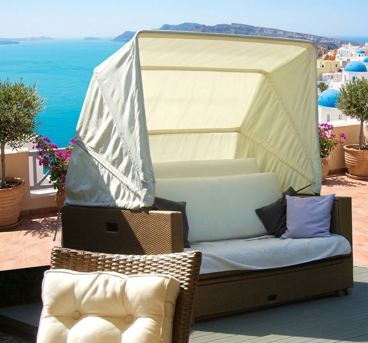 Luxe Vervangend Sun Island Zonnedak 300x150 cm – Waterafstotend PE Tuindak met Hoge Lichtdoorlaatbaarheid en UV-Bestendige Outdoor Bescherming Beige
