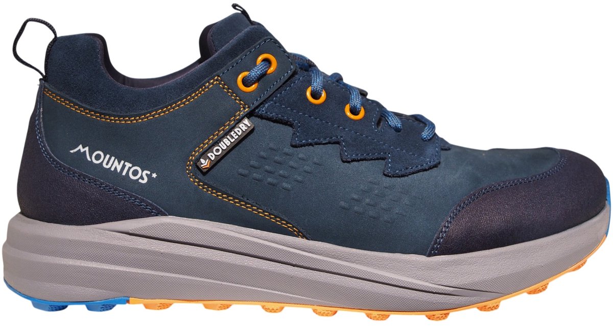Mountos Ourea Low heren wandelschoenen Darkblue Grijs