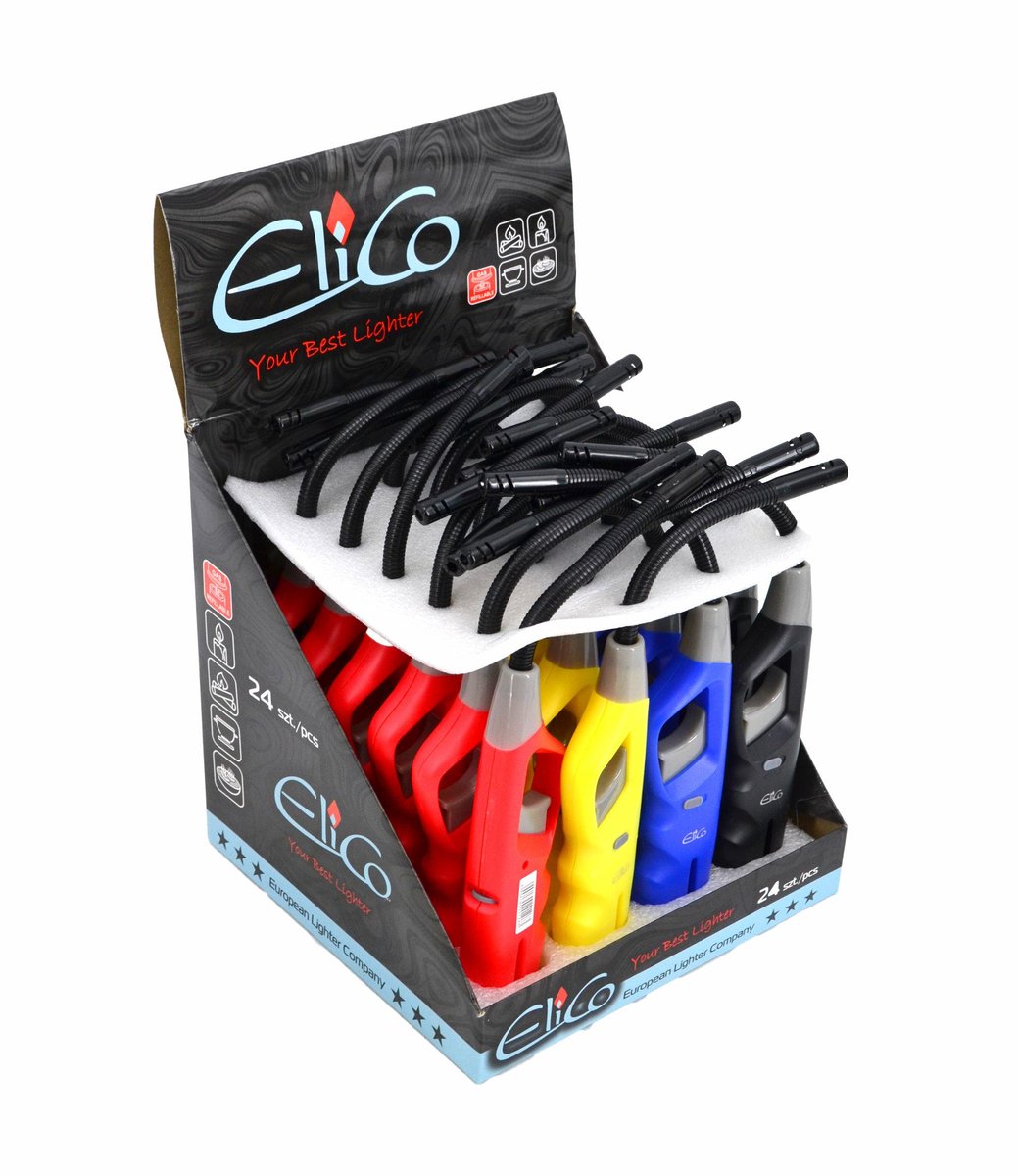 Elico - Gasaansteker - Flexibel - 305mm - Navulbaar