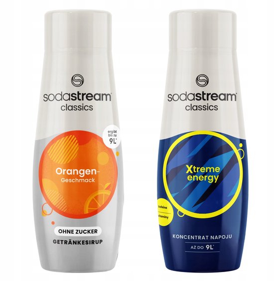 SodaStream - Syrup Set - Oranje Zero - Energetische Drank