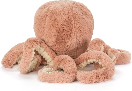 Octopus Knuffel - Pluche Dier - Spelen en Knuffelen - Grappig en Modern Design - 23 cm - Meerkleurig — afbeelding 4