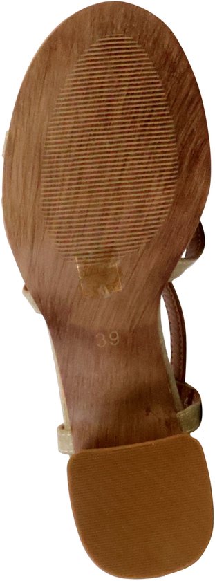 Sandalen met hak