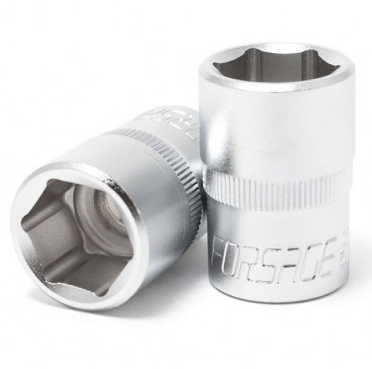 Forsage Zeskant Dop - 14 mm - 1/2" Aansluiting - Chroom-Vanadium Staal - Handmatig Gebruik - Zilver - F-54514