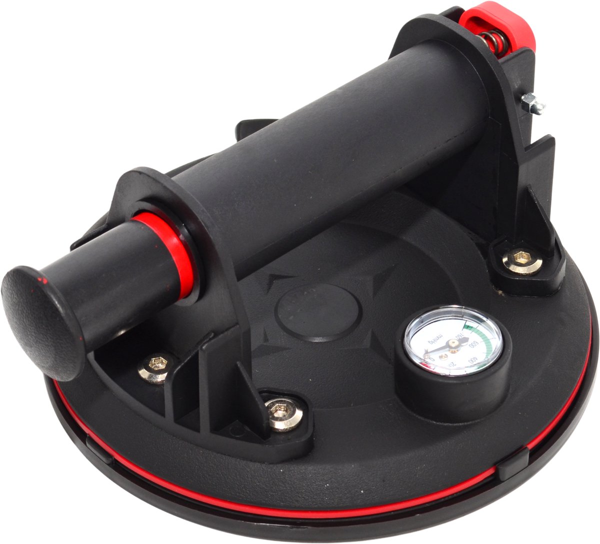 Awtools AW29439 - Vacuümzuignap met Manometer - 220kg - ABS Behuizing